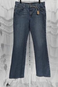 Eddie Bauer Damen Special Dyed Stretch Classic Fit Baumwolle Denim Jeans GR. 12L - Bild 1 von 18