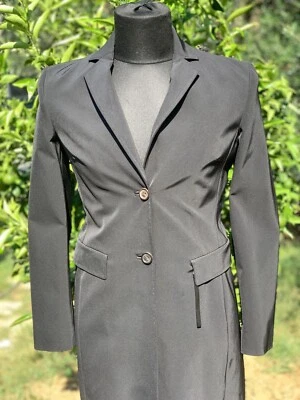 Gabardina Prada Milano Royal Fit Chaqueta Formal Ligera Parka Talla 42 S Esmoquin Foto 1 de 4