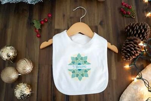 I Belong Mandala: 100% Organic Cotton Baby Bib - Picture 1 of 9