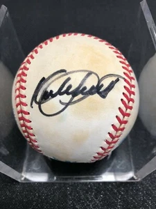 KIRBY PUCKETT AUTOGRAPHED RAWLINGS BASEBALL JSA FULL LETTER COA - Picture 1 of 4