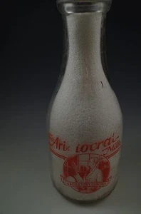 THE ARISTOCRAT ALLENTOWN DAIRY PENNSYLVANIA PA.1 QUART - Picture 1 of 2