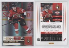 2011-12 Panini Playoff Contenders Gold /100 Erik Karlsson #65