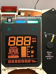  90-96 Corvette Dash Gauge Cluster LCD Reverse Image Polarization Film Kit 3M - Picture 1 of 2