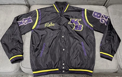 Kobe Bryant Los Angeles Lakers Mamba Legends Never Die Edition Memorial Jacket Cover