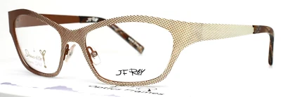JF REY JF2431 9010 Brown Beige Fade Womens Rectangle Eyeglasses 53-17-130 B:36 - Image 1 of 4