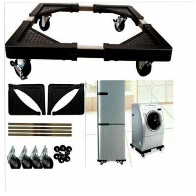 BASE MOBILE SUPPORTO FRIGO FRIGORIFERO LAVATRICE RUOTE PIASTRA CARRELLO 3316 SC0