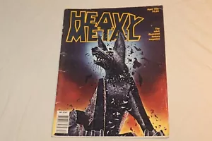 April 1980 Heavy Metal Magazine #37 HM Communications - Foto 1 di 7