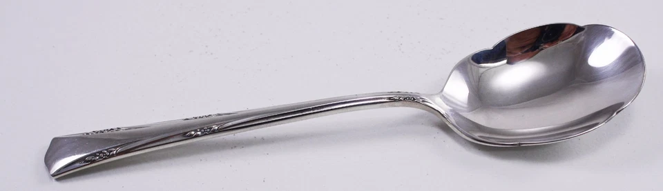 Cuchara de azúcar Gorham Greenbrier de plata esterlina 6 pulgadas Foto 1 de 4