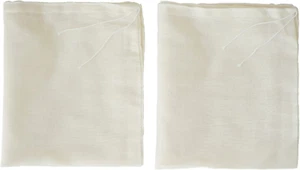 Nut Milk Bags,100% Cotton Cheesecloth Bags,Yogurt/Coffee/Tea Strainer,Reusable A - Picture 1 of 12