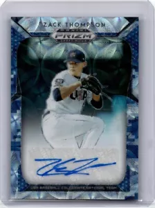 2019 Panini Prizm Draft Camo Zack Thompson RC Auto 12/20 St. Louis Cardinals #30 - Picture 1 of 2