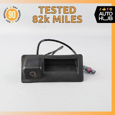 Porsche Cayenne 958 GTS maletero puerta trasera liberación manija abierta con cámara OEM 82k Foto 1 de 4