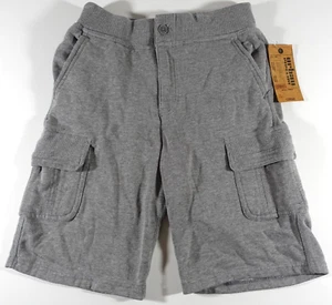 Urban Pipeline Fleece Cargo Shorts Boys Small Sweats Cotton Blend Gray NWT - Picture 1 of 10