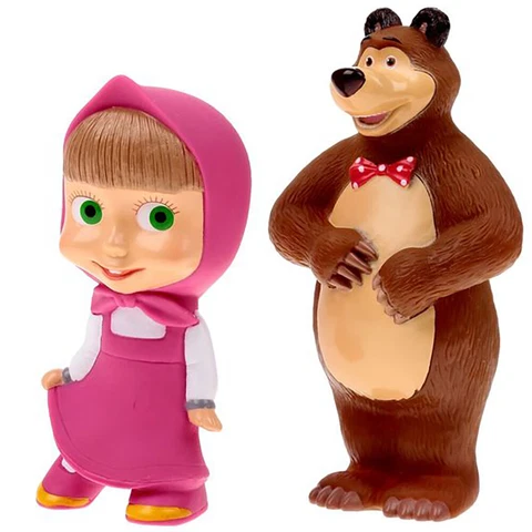 Masha and the Bear Baby Bath Toys for Bathroom Cover