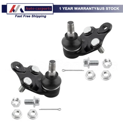 Juego de 2 rótulas delanteras suspensión para Toyota Corolla 1988-1992 K9525 K9523 Foto 1 de 4