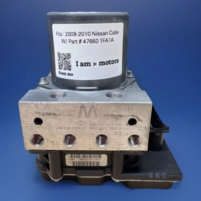 Módulo de bomba de freno ABS reacondicionado Nissan Cube 2009-2010 1,8 L | 47660 1FA1A Foto 1 de 4