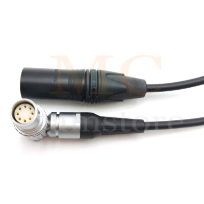 XLR 4-pin male to 8 Pin 2B female Arri Amira Power Cable 79 in - Image 1 of 4