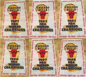 3'x5' Chicago Bulls banner set - Choose 15 - Picture 1 of 10