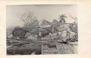 Mauritius - PORT LOUIS - Nach dem Zyklon vom März 1931 - ECHTFOTO - Bild 1 von 2