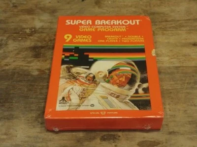 SUPER BREAKOUT Atari 2600 FACTORY SEALED 1981  - Image 1 of 4