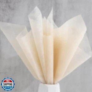 OUKEYI 40 Sheets Korean Cotton Wrapping Flower Paper, Waterproof Pleated Flor - Picture 1 of 5