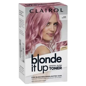 Clairol Blonde It Up Crystal Glow Semi Permanent Toner Iridescent Emerald Toner - Picture 1 of 4