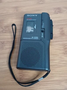 Sony M-529V Handheld Microcassette Recorder. Parts/Repair - Picture 1 of 7