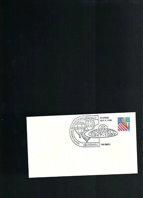 1996 Roswell NM  Balloon Rally  Postal Cover  - Image 1 of 2