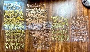 Positive Words Best Stickers Wholesale Clearance Scrapbooking Resale Kids Crafts - Picture 1 of 1