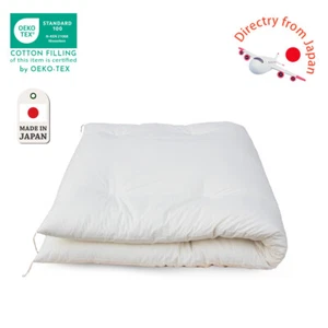 Japanese Futon Mattress made by craftsmen Fabric and Filling Organic 100% - Picture 1 of 21
