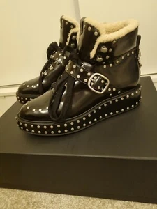 Coach Ankle Leather Boots - Picture 1 of 8