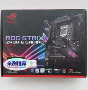 ASUS ROG STRIX Z490-E GAMING Motherboard DDR4 LGA 1200 Intel 10th Gen ATX - Picture 1 of 5
