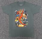 Spiderman NEW Shirt Size Large Rogues Gallery Friend And Foe Marvel Character 