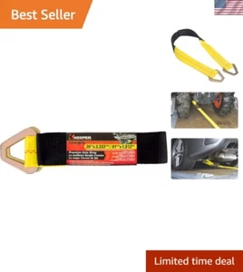 Cinghia di fissaggio per asse resistente 2" x 36" con anelli a D - resistenza alla trazione 10.000 libbre - Foto 1 di 6