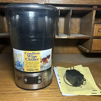 Enfriador de vino inalámbrico Waring Pro PC50 acero inoxidable translúcido Foto 1 de 4
