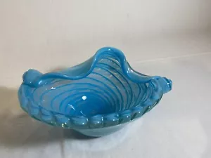 Muschelformschale aus Muranoglas von Fratelli Toso, um 1960er - Bild 1 von 11