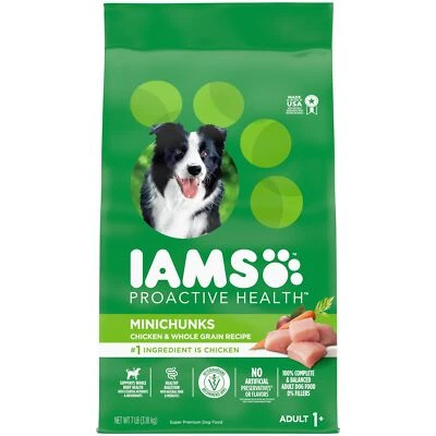 IAMS Proactive Health Minichunks Adult Dry Dog Food with Real Chicken
