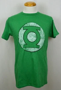 Camiseta Linterna Verde Usada con Logotipo DC Comics Superhéroe Gráfica Hthr Verde Nueva con Etiquetas - Imagen 1 de 2
