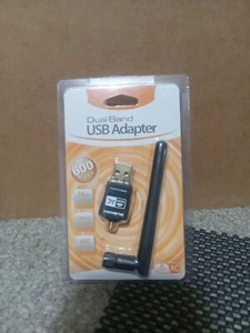 Dual Band USB Adapter 600(433+150)Mbps wireless speed with 802.11ac - Picture 1 of 2