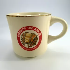 vintage Boy Scout coffee mug: ORDER of the ARROW, Circa 1970's-1980's - Picture 1 of 5