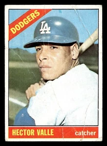 1966 Topps HECTOR VALLE #314 FR Los Angeles Dodgers - Picture 1 of 2