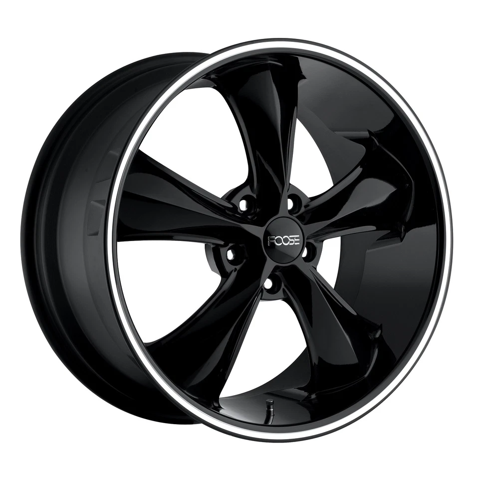 Ruedas CPP Foose F104 Legend 17x7 F + 18x8 R se adapta a: MERCURY COUGAR CYCLONE Foto 1 de 1