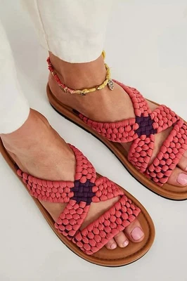 Sandalias Free People Edge Tejidas al Agua para Mujer 8 Toboganes Informales Cómodas Boho Hippie  Foto 1 de 4