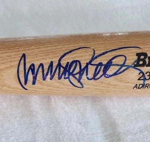 RYNE SANDBERG CHICAGO CUBS SIGNED RAWLINGS BIG STICK BAT W/COA - Picture 1 of 4