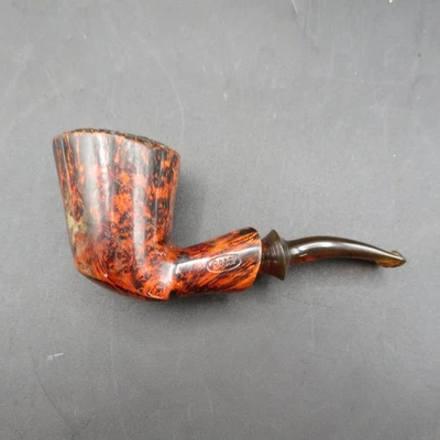 Rara y hermosa pipa para fumar tabaco Rossi a mano alzada Briarwood Estate de colección  Foto 1 de 4