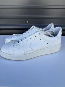 Golden Goose PureStar White Leather Low Top Sneaker Size US 10 / EU 43 - Bild 1 von 10
