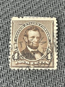 Antique US Stamp Scott #222 Used Fine - Picture 1 of 2