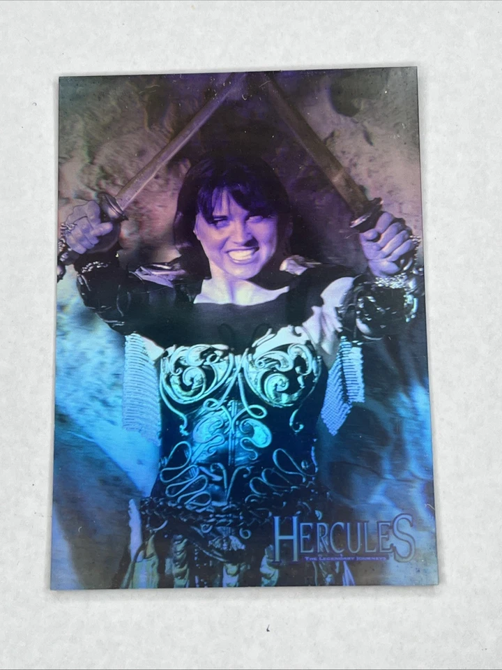 1996 Topps Hercules: The Legendary Journeys Xena Hologram Card H-2 - Image 1 of 2