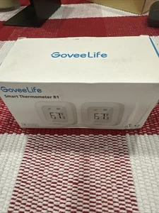 GoveeLife Smart Thermometer R1 Bluetooth Monitor 2er Pack - Modell H5108 - Neu - Bild 1 von 5