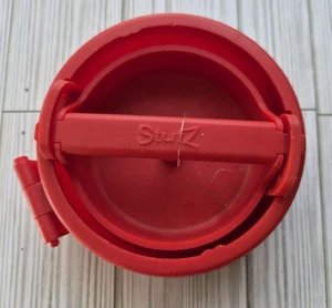 Prensa para hamburguesas rellenas Stufz-hamburguesas (como se ve en la televisión) roja - Imagen 1 de 3