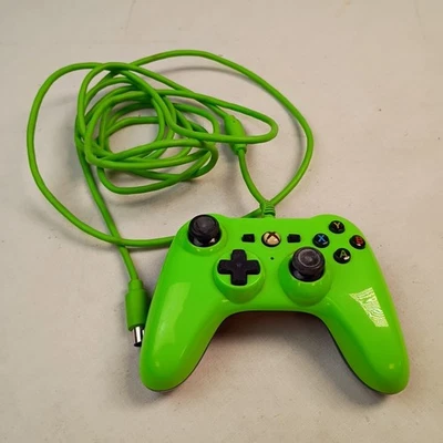 PowerA Microsoft Xbox One Wired Controller - Green (Untested) - Image 1 of 4